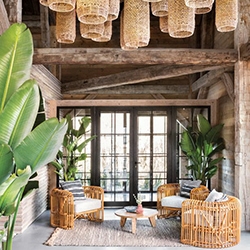 Rustic Tropical Style